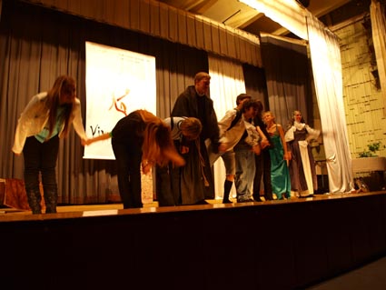 виступ учасників фестивалю vivus Fabula (Ромео і Джульєта)